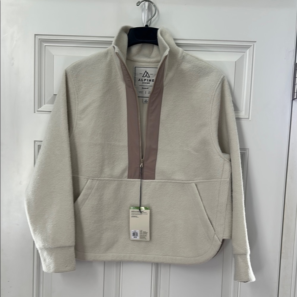 Alpine Cream and Tan Women's Jacket